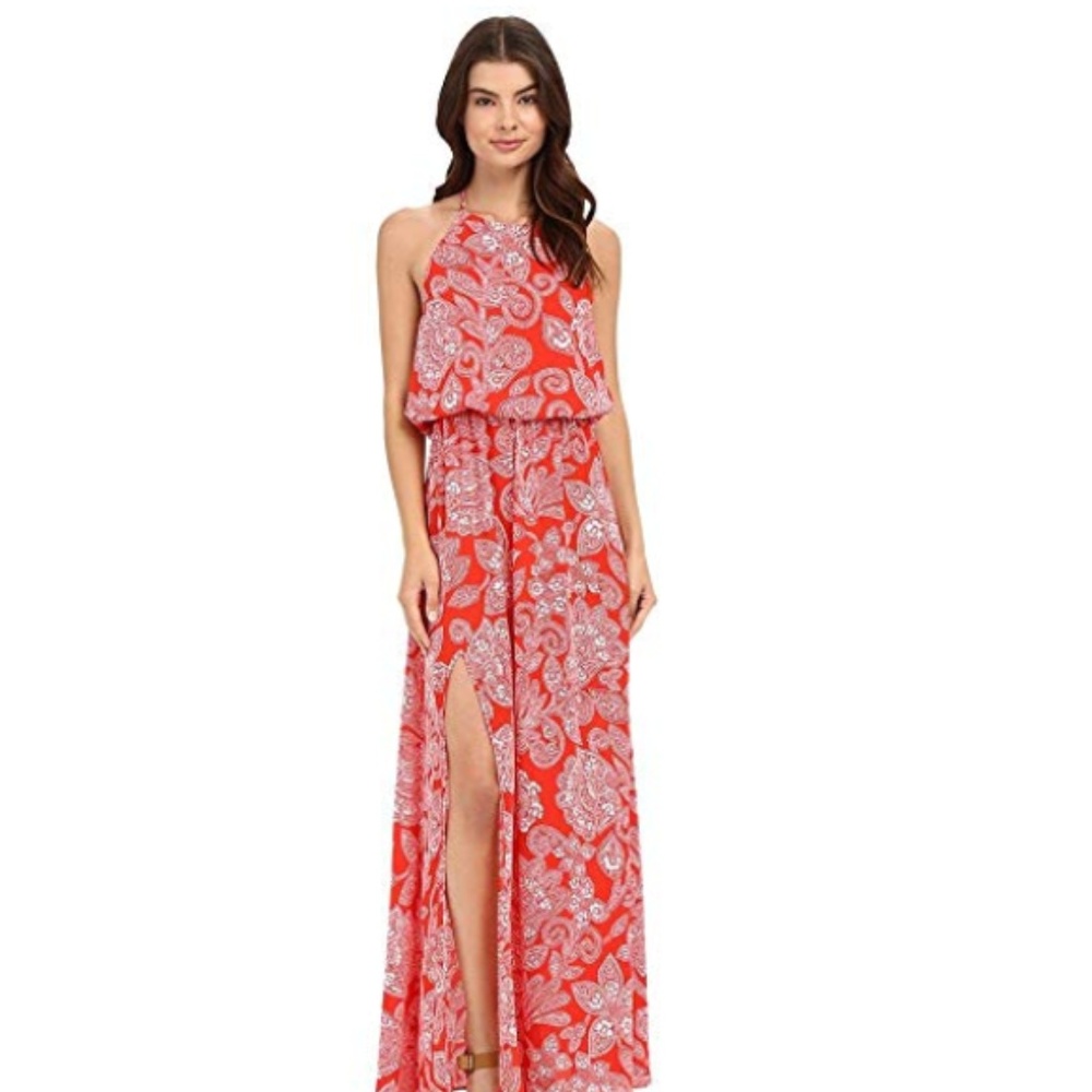 COPY - Show Me Your Mumu Heather Halter Dress Siz…